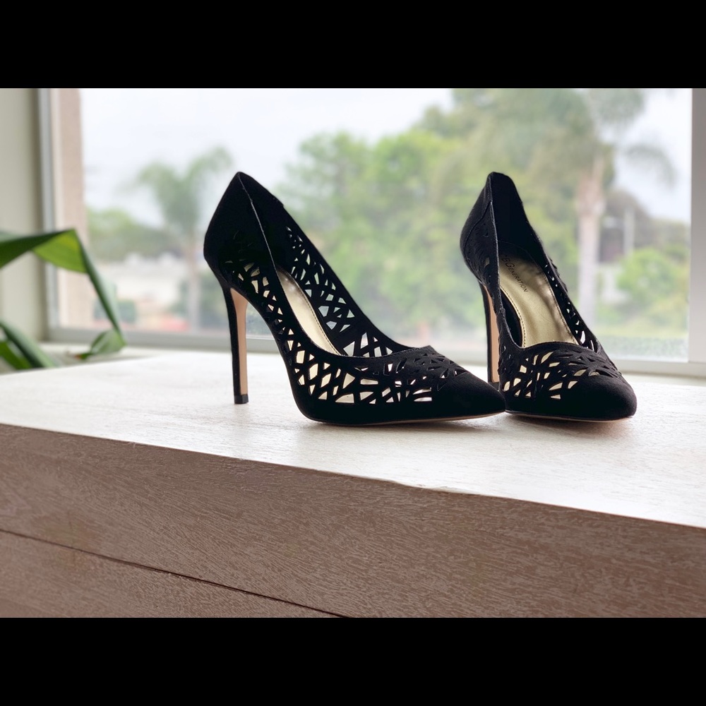 BCBG Black heel size 8